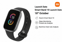 تاریخ عرضه شیائومی اسمارت بند ۱۰ لو رفت