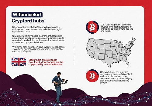 بریتانIA جایگاهش رو به عنوان قطب کریپتو از دست داد؛ توسعه‌دهنده‌ها دارن به سمت آمریکا میرن